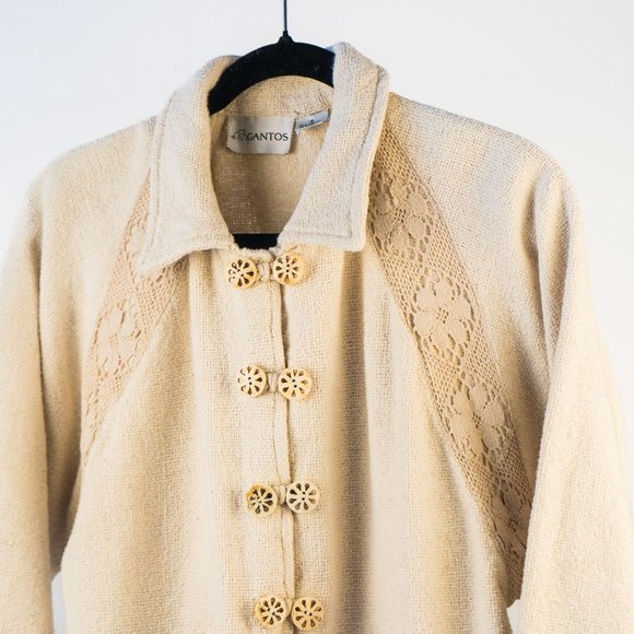Vintage Victorian Knit Cardigan - Picture 3 of 4